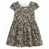 Robe Fille a fleurs avec  Manches Courtes
