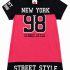 Robe T-shirt Fille Street Style