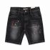 Short Garçon Jean Noir Street