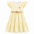 Robe Fille Brodée chargé Chic