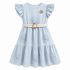 Robe Fille Brodée fleur Chic