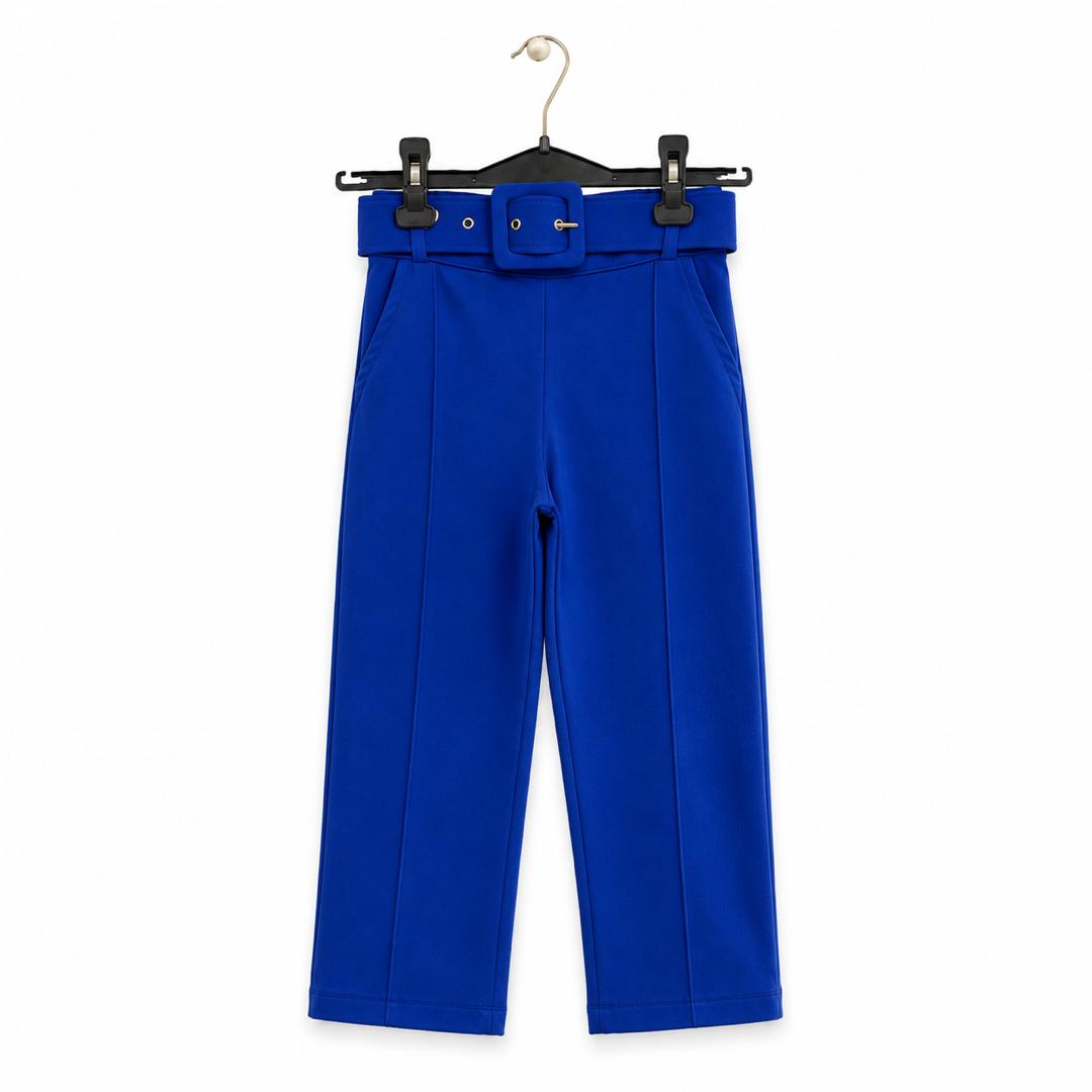 Pantalon Élégant à Ceinture pour Fille