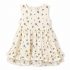 Robe bébé fleurie à volants