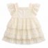 Robe bébé en dentelle et tulle raffinée
