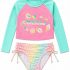 Maillot de bain 2 pièces anti-UV « Meow Rainbow »