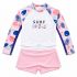 Maillot de bain 2 pièces anti-UV Surf à Jupe-Short