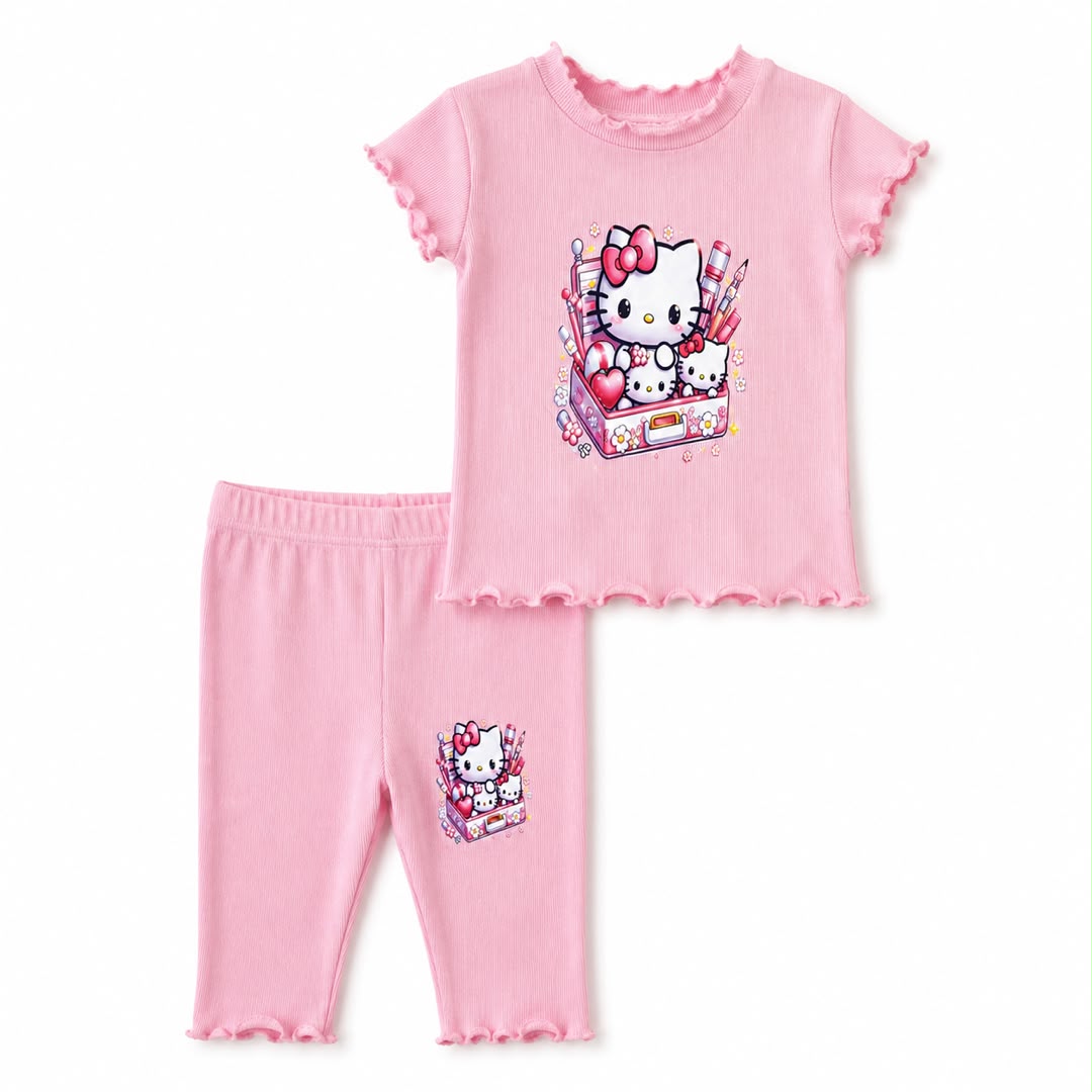 Ensemble Hello Kitty 2 Pièces Fille