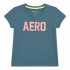 T-shirt Aeropostale fille imprimé nuance vert
