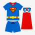 Ensemble Super-Héros 4 Pièces Enfant avec Cape et Masque