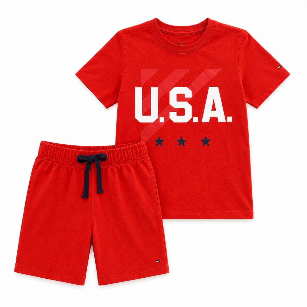 Ensemble U.S.A. Sport rouge