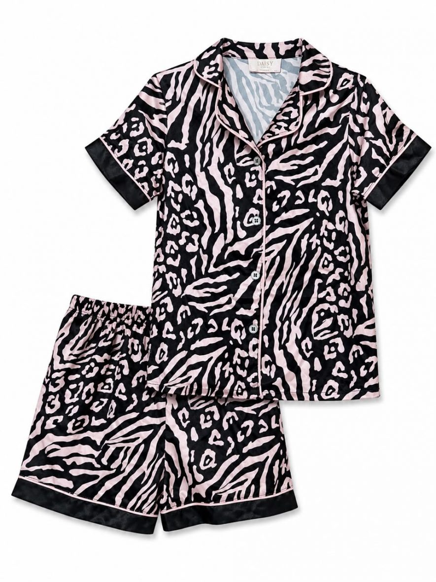 Pyjama Satin Imprimé fillette