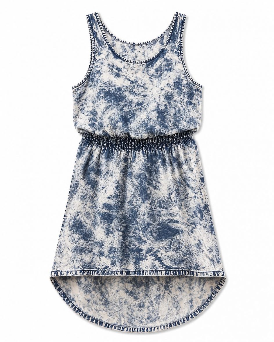 Robe Fillette Sans Manches