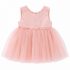 Robe de cérémonie bébé à sequins et tulle