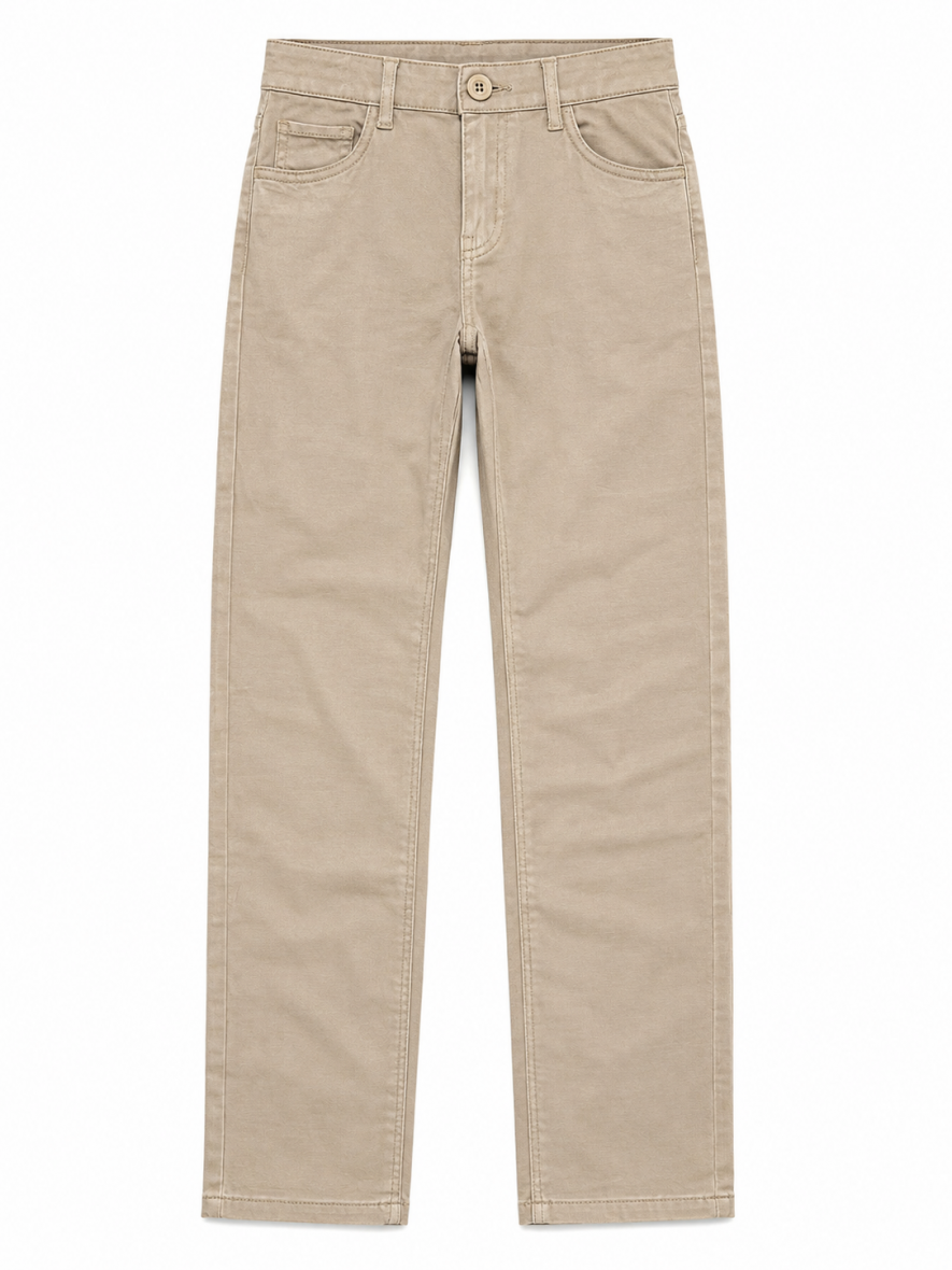Pantalon skinny beige