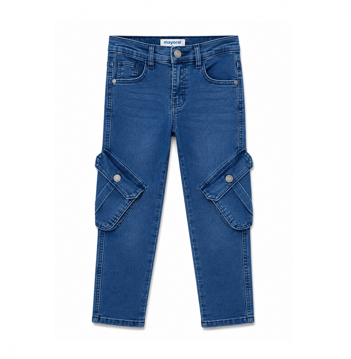 Jean cargo garçon Mayoral – Bleu