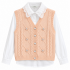 Ensemble Pull chemise perlé fille M1