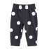 bas jogging Bébé à Pois Blancs